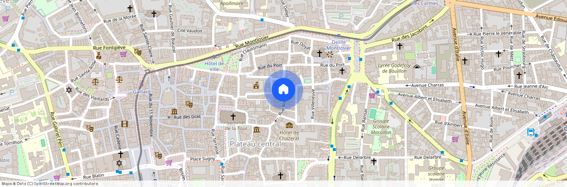rue Blaise Pascal, Clermont-Ferrand