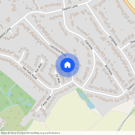 Latchford Road, Gayton, Wirral, Merseyside, CH60