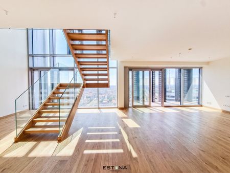 Penthouse-Feeling - exklusives Wohnjuwel mit umlaufender Loggia und spektakulärer Fernsicht - Foto 5