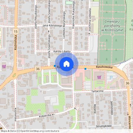 Raszkowska, Krotoszyn, Krotoszyn, krotoszyński, wielkopolskie