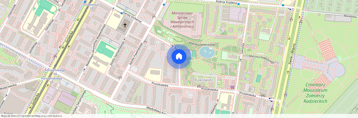 ul. Wiślicka, Rakowiec, Ochota, Warszawa, mazowieckie