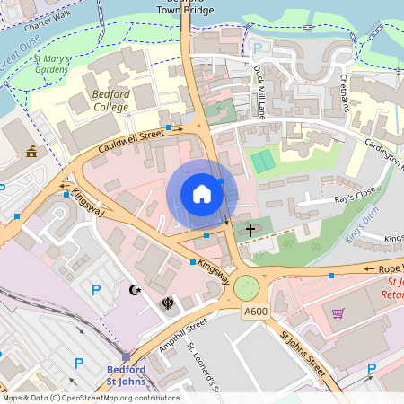 St. Johns Street, Bedford, Bedfordshire, MK42