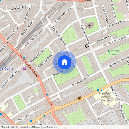 Bramham Gardens, Earls Court, SW5