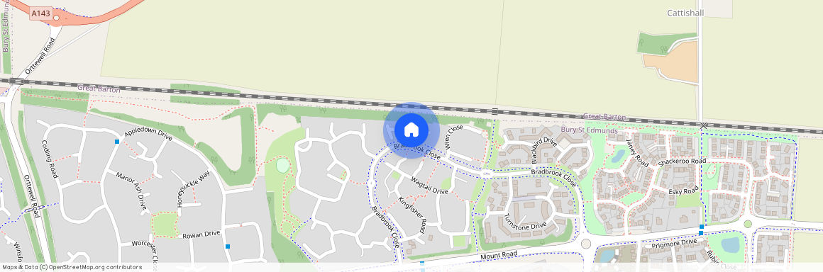 Richard Walker Close, Bury St. Edmunds, IP32