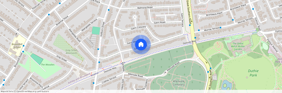 Gairn Mews, Gairn Terrace, City Centre, Aberdeen, AB10