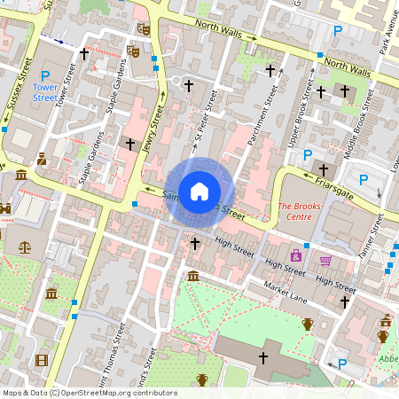 St. Georges Street, Winchester, Hampshire, SO23