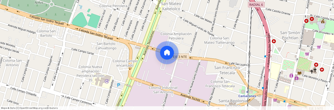 Calzada San Isidro 160, San Antonio, Azcapotzalco
