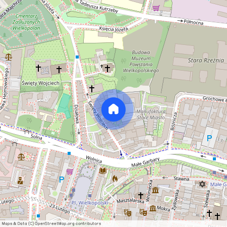 ul. Podgórze, Centrum, Stare Miasto, Poznań, wielkopolskie