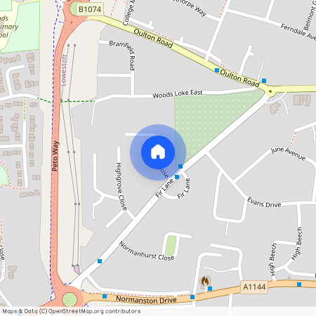 Elizabeth Close, Lowestoft