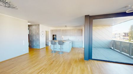 Erftstadt-Lechenich! Top-moderne 3-Zimmer-Mietwohnung mit hohem Wohnkomfort, Loggia und exquisiter Einbauküche im Architektenhaus! (CA 4948) - Photo 3