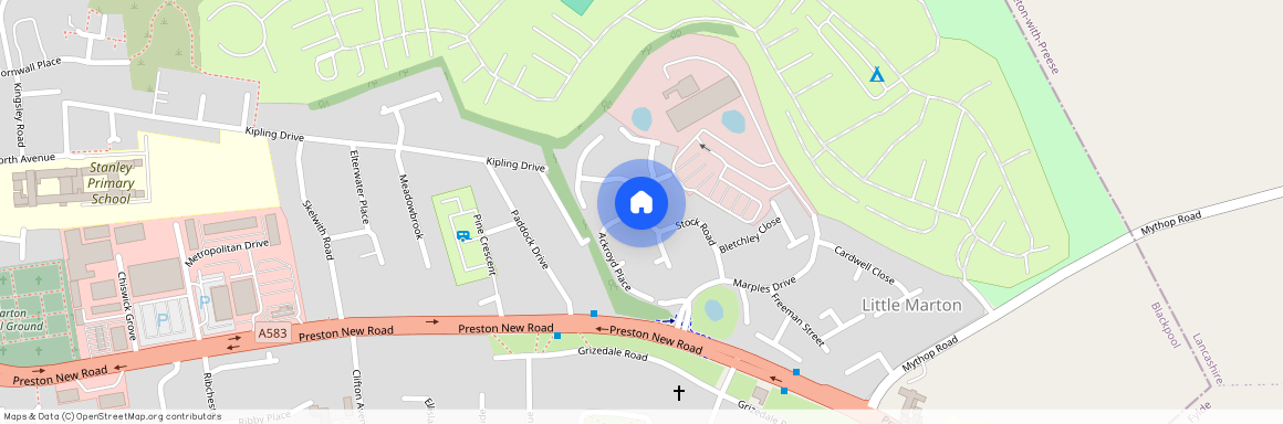 Stock Road, Blackpool