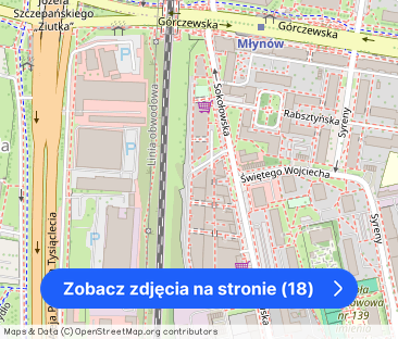 Klimatyzowane mieszkanie 50m 2-pok. z garderobą, przy Metrze Młynów. – zdjęcie 1