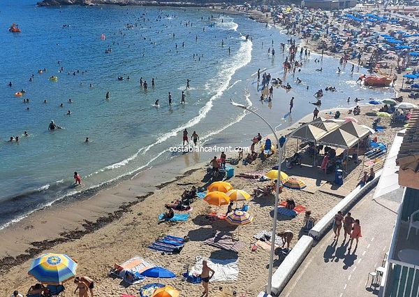 Winter let First line Beach La Cala Finestrat