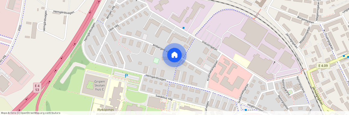 Nyköping, Ahlbergers väg, 7 B, 61138