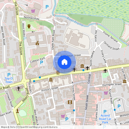 Stratton House, 59-60 High West Street, Dorchester, DT1