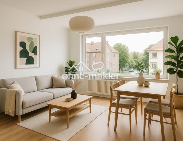 Lichtdurchflutete Wohnung mit Balkon nahe Zentrum & Bahnhof - Photo 1