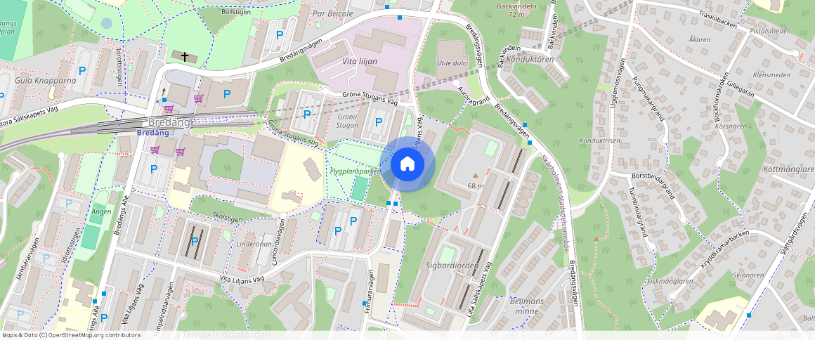 Vita Liljans Väg **, Bredäng