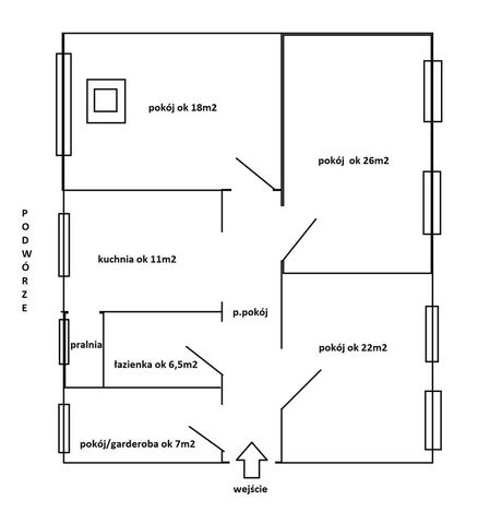 Duże i piękne mieszkanie w sercu Szczecina!! - Фото 4