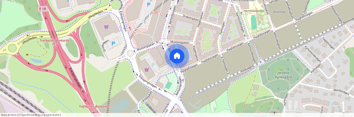 Barkarbyvägen 16A, Barkarbystaden