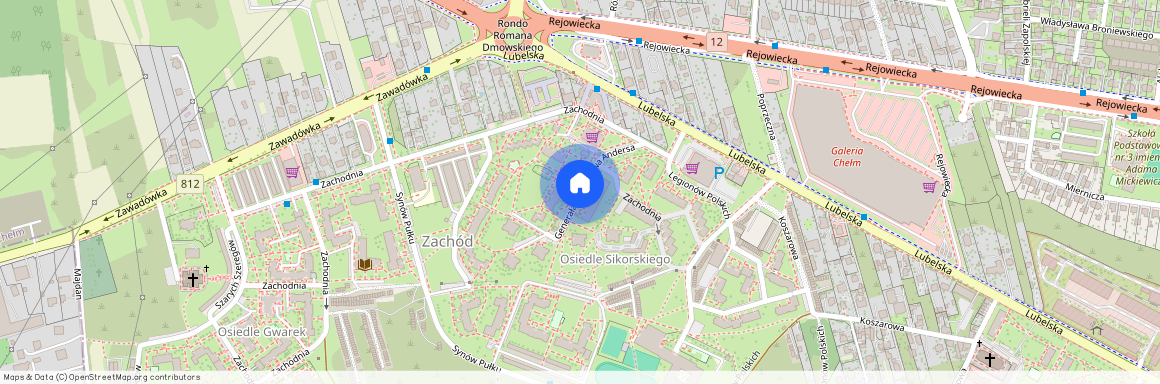 ul. Generała Władysława Andersa, Chełm