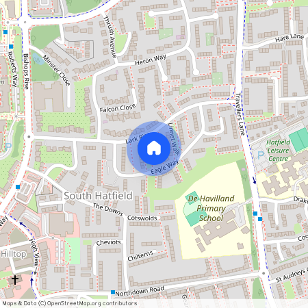 Magpie Walk, Hatfield AL10