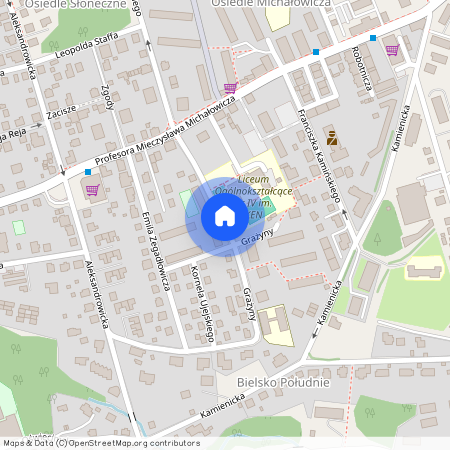 ul. Grażyny, Bielsko Południe, Bielsko-Biała, śląskie