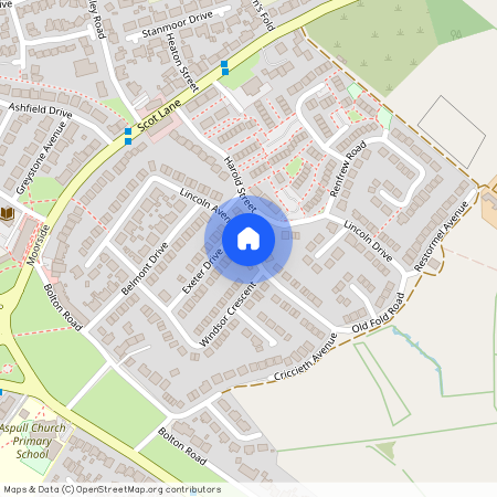 Lincoln Drive, Aspull, Wigan, Greater Manchester, WN2