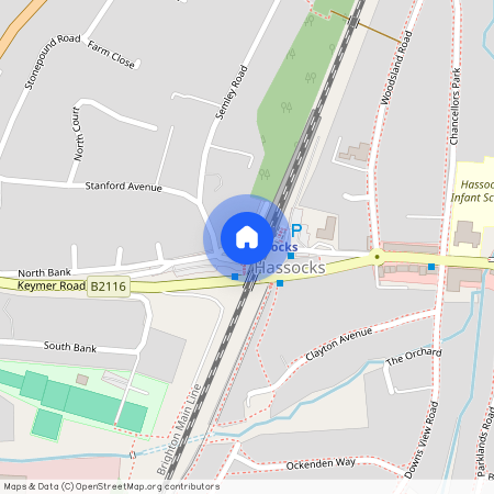 Station Approach West, 9 Station Cottages Station Approach West, BN6