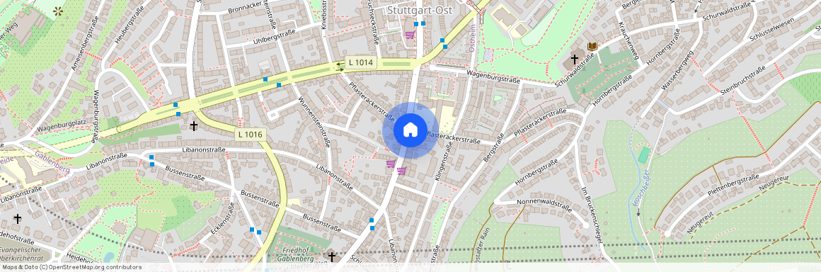 Gablenberger Hauptstraße 19, 70186 Stuttgart - Stuttgart-Ost