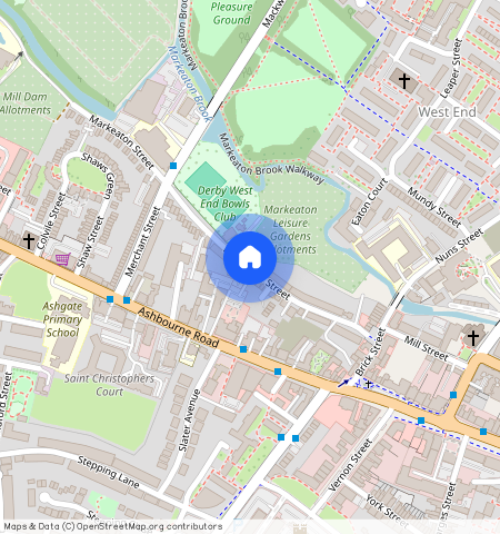 Markeaton Street, Derby, DE1