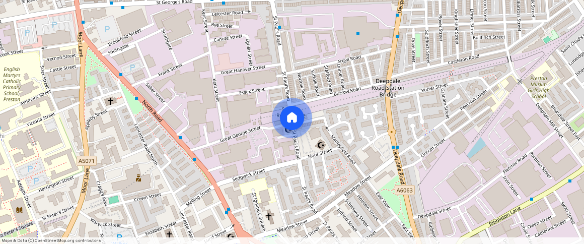 St. Pauls Road, Preston, PR1