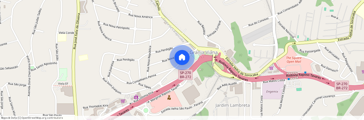 Rua Dom Joaquim, 1041 - Granja Viana, Cotia - SP
