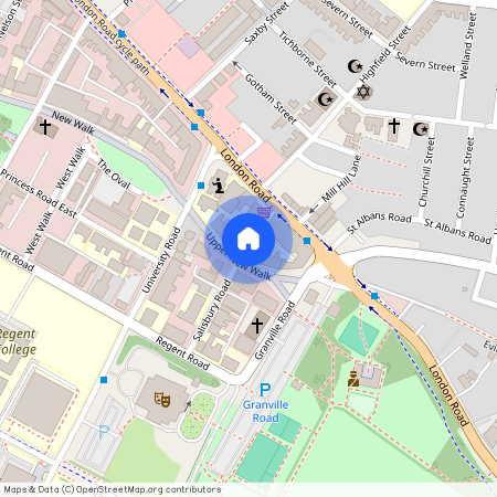 Upper New Walk, Leicester, LE1