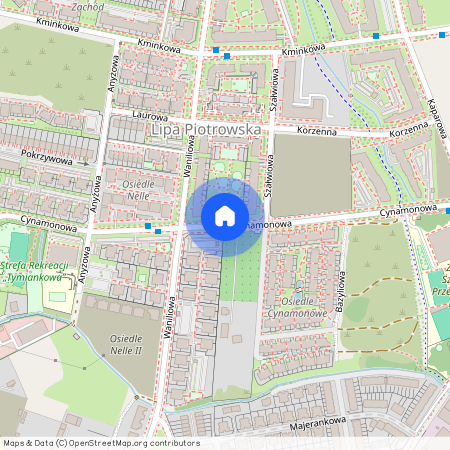 ul. Cynamonowa, Lipa Piotrowska, Psie Pole, Wrocław, dolnośląskie