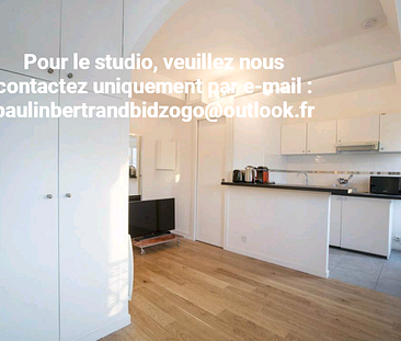 Studio meublé de 24m² à Paris - 600€ C.C. - Photo 1