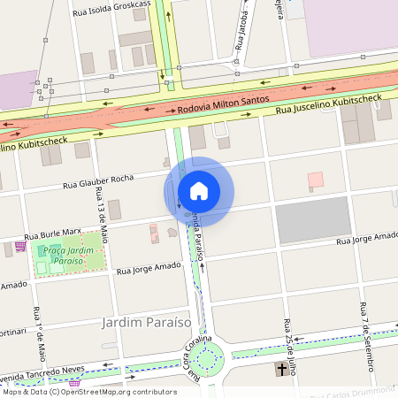 RUA 21 DE ABRIL, 930 - JARDIM PARAISO - Centro, Luís Eduardo Magalhães, Bahia, 4785000