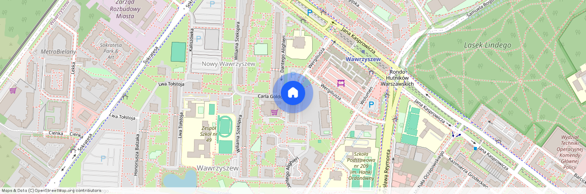 ul. Dantego Alighieri, Wawrzyszew, Bielany, Warszawa, mazowieckie