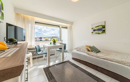 City-Residence: Möbliertes Apartment mit Balkon, zentral in Offenbach - Photo 4