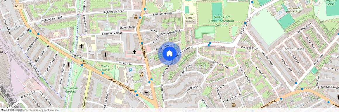 White Hart Lane, Wood Green, N22