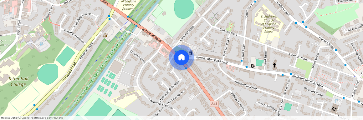 Tettenhall Road, Wolverhampton WV6