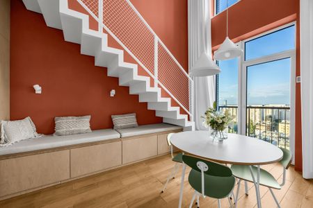 Dwupoziomowy penthouse Browary Warszawskie - Фото 5