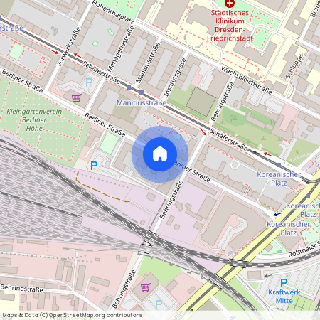 Berliner Straße 23, 01067 Dresden - Friedrichstadt