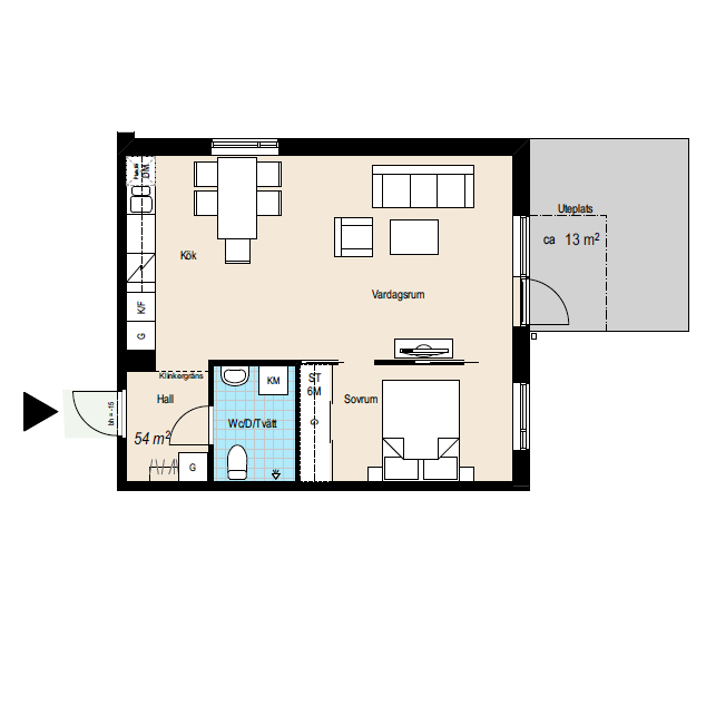 Läktarplatsen, Norrköping - Photo 2