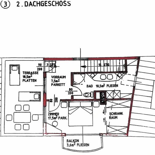 Dachgeschoßwohnung auf 2 Ebenen | 3 Zimmer | Klimaanlage | Terrasse und Balkon - Photo 1