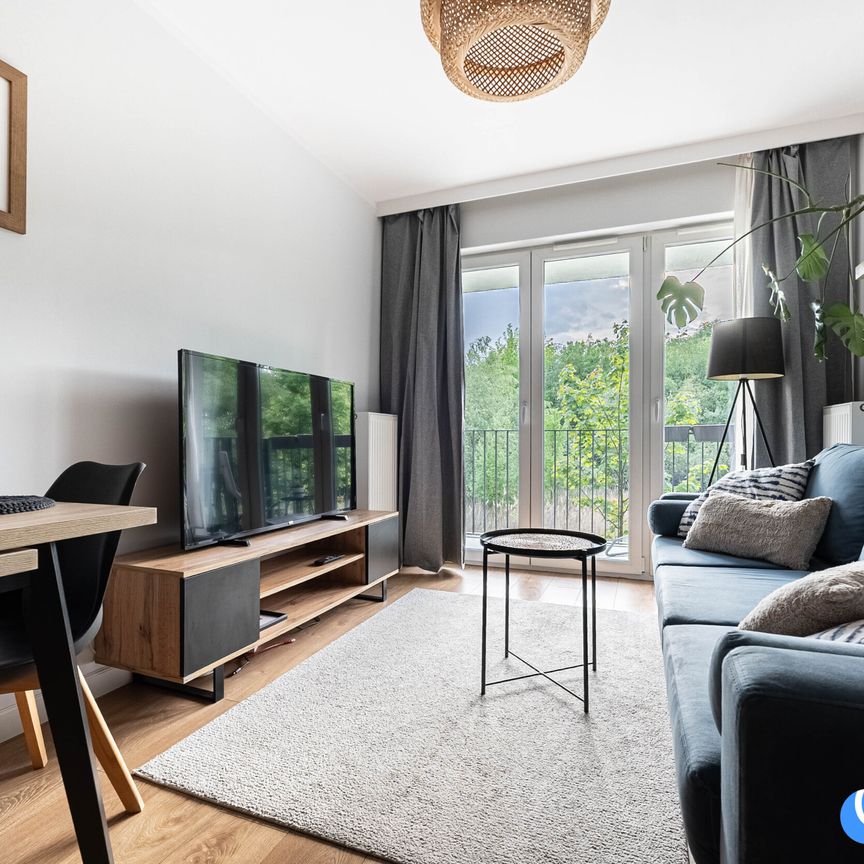 Ciche 2-pok z widokiem na zieleń*Stawowa*balkon - Photo 1