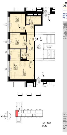 St. Pölten - zentral gelegene 3 Zimmerwohnung - Photo 2