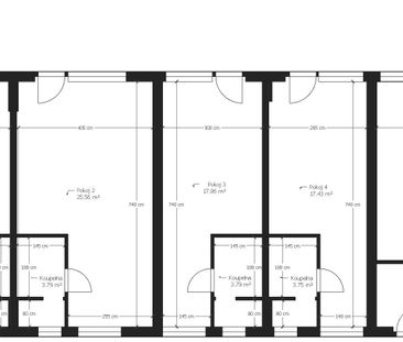 Pronájem bytu 1+kk a garsoniéry 27 m², generála Svobody , Pardubice - Фото 3