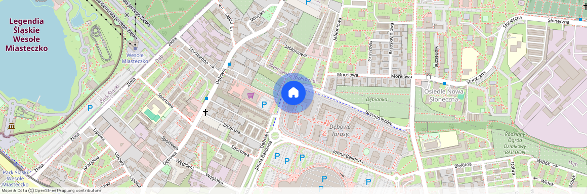 Katowice, Dąb, ul. Johna Baildona