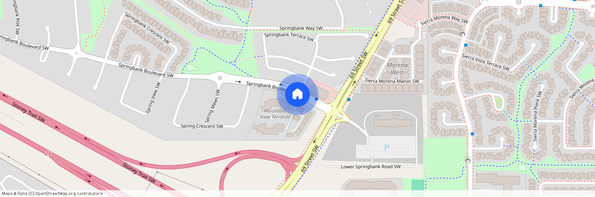 2304 - 7451 Springbank Blvd SW, Calgary, AB T3H 4K5