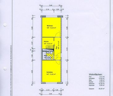 Wohnen Am Schlaatz - 2-Raum-Wohnung zu vermieten - Photo 1